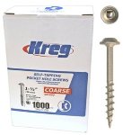 Kreg-SML-C150-1200 COARSE Screws